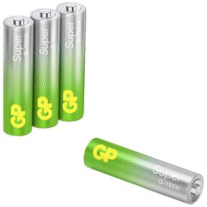 GP Batteries GPPCA24AS530 AAA batterij (potlood) Alkaline 1.5 V 4 stuk(s)