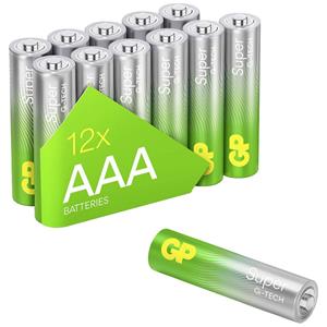gpbatteries GP Batteries GPPCA24AS531 Micro (AAA)-Batterie Alkali-Mangan 1.5V 12St.