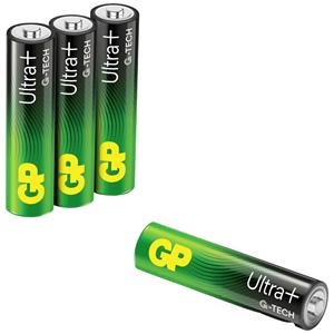 GP Batteries GPPCA24UP178 AAA batterij (potlood) Alkaline 1.5 V 4 stuk(s)