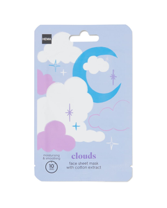 HEMA Sheet Gezichtsmasker Wolken