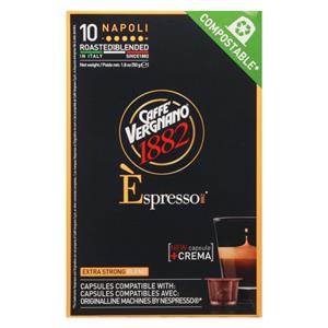 Vergnano Caffe  NAPOLI capsules voor nespresso (10st )