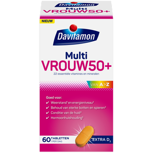 Davitamon Davita Multi Vrouw 50 Plus - extra D3