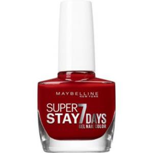 Maybelline 1+1 gratis:  SuperStay 7 Days Nagellak 06 Deep Red