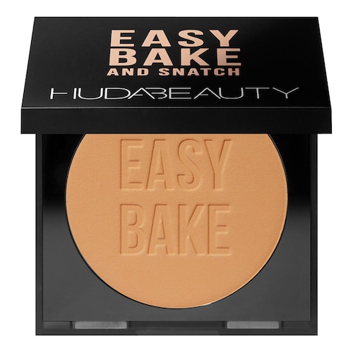 Huda Beauty - Easy Bake And Snatch - Kompaktpuder - easy Bake Powder Pressed Kunafa