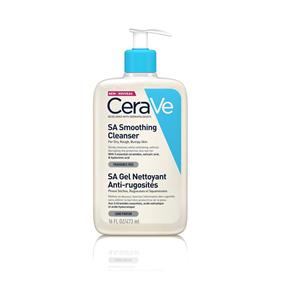 CeraVe SA Smoothing Cleanser with Salicylic Acid for Dry, Rough & Bumpy Skin 473ml