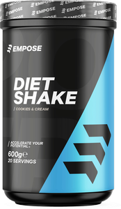 Empose Nutrition Diet Shake - Cookies&Cream - 600 gram