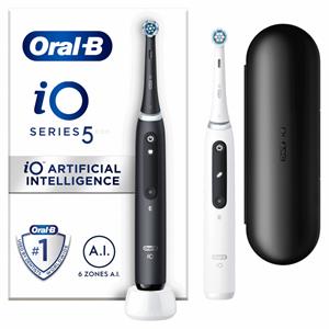 Oral-B 3x  Elektrische Tandenborstel iO5 Black&White 2 stuks