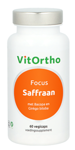 VitOrtho Saffraan Focus Capsules