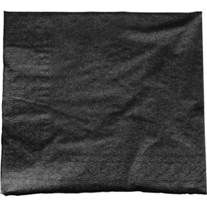 Klika Servet | cellulose | 2-laags | 33x33cm | zwart | 1200 stuks