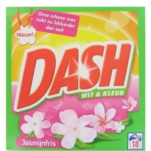 Dash Waspoeder Wit & Kleur Jasmijnfris - 1224 g/ 18 scoops