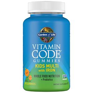 Garden of life Vitamin Code Multivitamines met IJzer voor Kinderen gummies