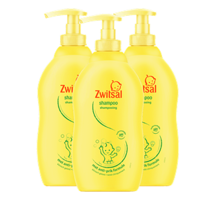 Zwitsal  Shampoo - 3 x 400 ml - Voordeelpack