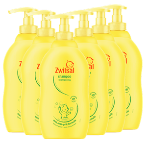 Zwitsal  Shampoo - 6 x 400 ml - Voordeelverpakking