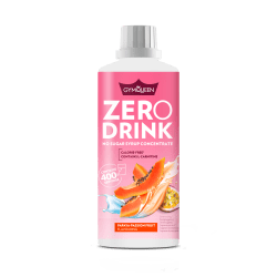 GYMQUEEN Zero Drink 1000 ml Papaya-Maracuja, passievrucht  vloeistof Vitaminen Multivitamine Multimineraal
