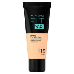 Maybelline 3x  Fit Me Matte + Poreless Foundation 115 Ivory