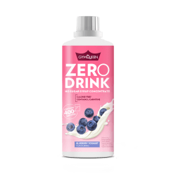 GYMQUEEN Zero Drink 1000ml Heidelbeer-Joghurt, bosbes, yoghurt  vloeistof Vitaminen Multivitamine Multimineraal