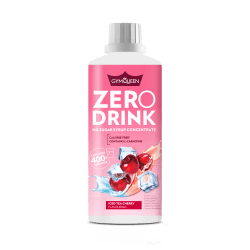 GYMQUEEN Zero Drink - 1000ml - Kirsch-Eistee