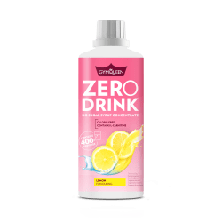GYMQUEEN Zero Drink 1000ml Lemon, citroen  vloeistof Vitaminen Multivitamine Multimineraal