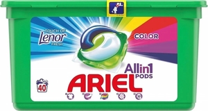 Ariel all-in-1 pods touch of lenor color - 40 wasbeurten