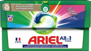 Ariel Pods All-in-1 Color Clean & Fresh - 38 wasbeurten - 801.8gr