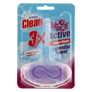 At Home Clean Toiletblok - 40 gr. Lavendel