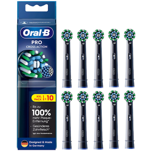 Oral-B Aufsteckbürsten schwarz Pro CrossAction 10er