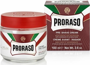 Proraso Rode Pre-Shave Crème Sandelhoutolie -100ml