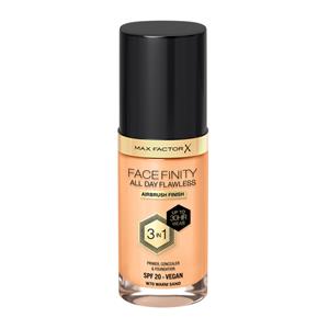 Max Factor 2x  Facefinity All Day Flawless Foundation W70 Warm Sand 34 ml