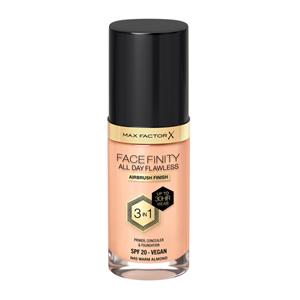 maxfactor Max Factor Facefinity All Day Flawless 3 in 1 Vegan Foundation 30ml (Various Shades) - N45 - WARM ALMOND