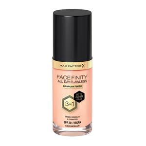 maxfactor Max Factor Facefinity All Day Flawless 3 in 1 Vegan Foundation 30ml (Various Shades) - C30 - PORCELAIN
