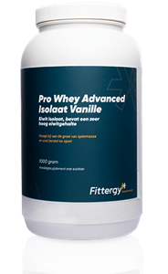 Fittergy Pro Whey Advanced isolate Vanille (1000 gram gram) - 