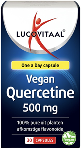 Lucovitaal Vegan quercetine 500mg 30 capsules