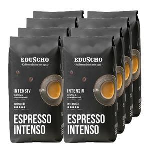 Eduscho  Espresso Intenso Bonen - 8x 1kg