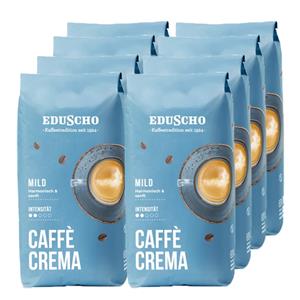 Eduscho  Caffè Crema Mild Bonen - 8x 1kg