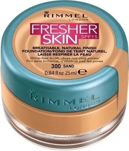 Rimmel London Fresher Skin SPF 15 Foundation - 300 Sand 25 ml