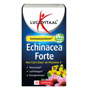 Lucovitaal 2x  Echinacea Forte Met Cat's Claw 30 capsules