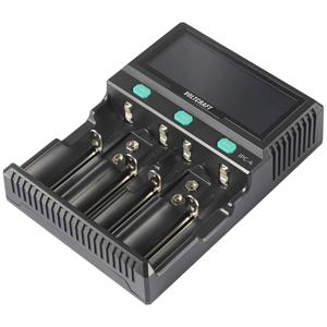 VOLTCRAFT IPC-4 Batterijlader Li-ion, LiFePO, NiMH, NiCd, LiFePO4 A, AA (penlite), AAA (potlood), AAAA (mini), C (baby), Sub-C, D (mono), 32650, 26650, 26500,