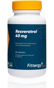 Fittergy Resveratrol 40 mg 60 Tabletten