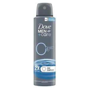Dove Men+ care clean comfort 0% anti-transpirant deodorant spray 150 ML