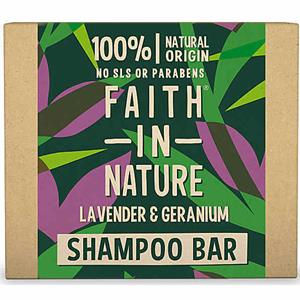 Faith In Nature Lavendel & geranium shampoobar 85 G