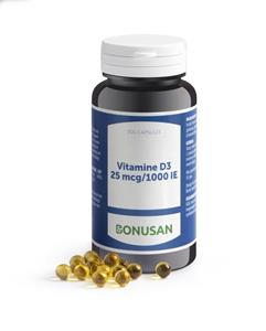 Bonusan Vitamine d3 25mcg / 1000 ie 300 Softgels