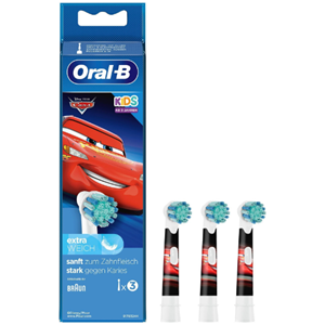 Oral-B Kids Cars opzetborstels - 3 stuks
