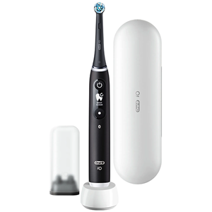 Oral-B iO Series 6 Black Lava Elektrische Tandenborstel + 1 extra opzetborstel - met AI-herkenning