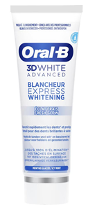 Oral-B 3D White Advanced Express Whitening Fresh Glow Tandpasta