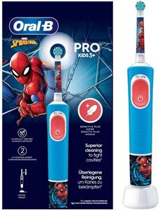 Oral-B Elektrische Zahnbürste Vitality Pro Kids Spiderman HBOX