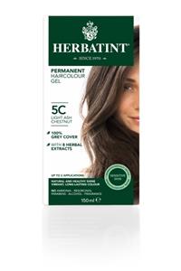 Herbatint Haarverf gel 5c licht as kastanje 150 ML