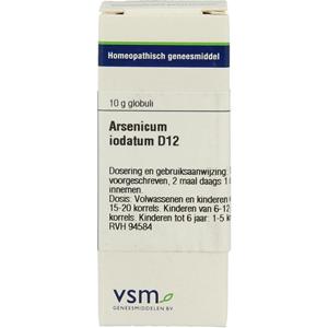 VSM Arsenicum iodatum d12 druppels 10 G
