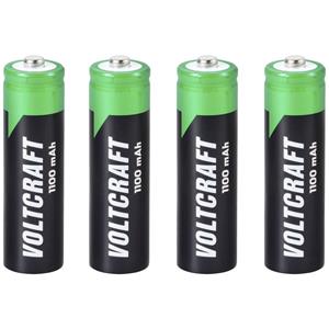 VOLTCRAFT HR06 Oplaadbare AA batterij (penlite) NiMH 1100 mAh 1.2 V 4 stuk(s)