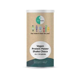 Go-keto Vegan protein mct shake choco 400 Gram