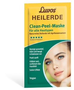 Luvos Heilerde clean-peel masker alle huidtypes 7.5 ml 2 Stuks